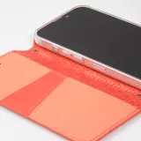 Fourre iPhone 13 Pro Max - Flip Wallet fashion mandala design artistique - Rouge