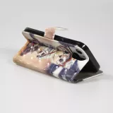 Fourre iPhone 14 - Flip - Explorer kitten - Beige