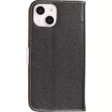 Fourre iPhone 14 - Flip Géometrique - Noir & blanc