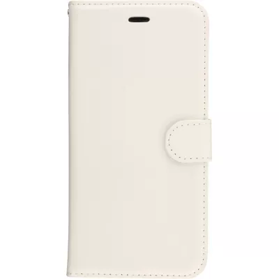 Hülle Samsung Galaxy S8 - Premium Flip Leder Tasche - Weiss