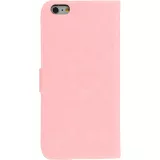 Fourre iPhone 17e / 16e - Premium Flip cuir lisse porte-cartes - Rose clair