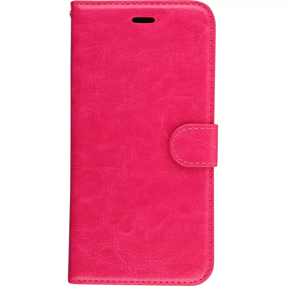 Hülle iPhone 6/6s - Premium Flip - Dunkelrosa