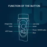 Gimbal stabilisateur pour smartphone automatique à 3 axes