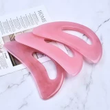 Gua Sha jambes et corps - Outil de massage pour relaxation et détoxification - Rose