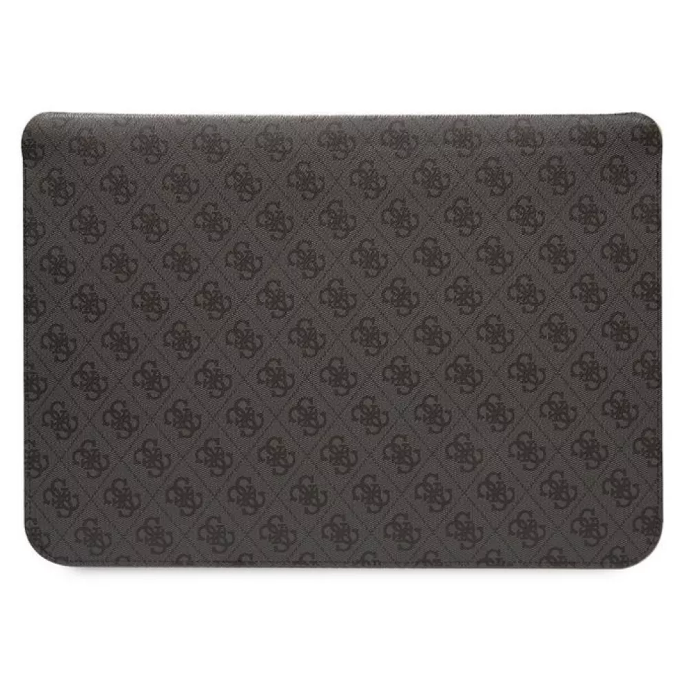 Guess Logo Stripes Housse pour Laptop et MacBook 13" & 14" - Noir
