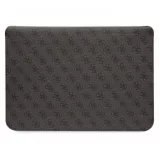 Guess Logo Stripes Housse pour Laptop et MacBook 13" & 14" - Noir