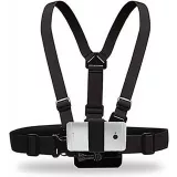 Universal Brustharnisch mit Smartphone- & GoPro Halterung FPV inkl. Haltearm - Schwarz