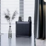 Haut-parleur enceinte karaoké YS-203 Bluetooth wireless + 2 microphones sans fil - Noir