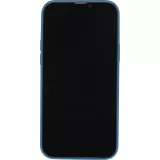 Housse iPhone 13 - Coque en silicone souple avec MagSafe et protection pour caméra - Bleu foncé