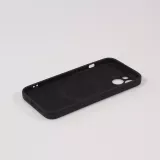 iPhone 14 Pro Max Case Hülle - Soft-Shell silikon cover mit MagSafe und Kameraschutz - Schwarz
