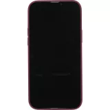 iPhone 15 Pro Max Case Hülle - Soft-Shell silikon cover mit MagSafe und Kameraschutz - Bordeaux