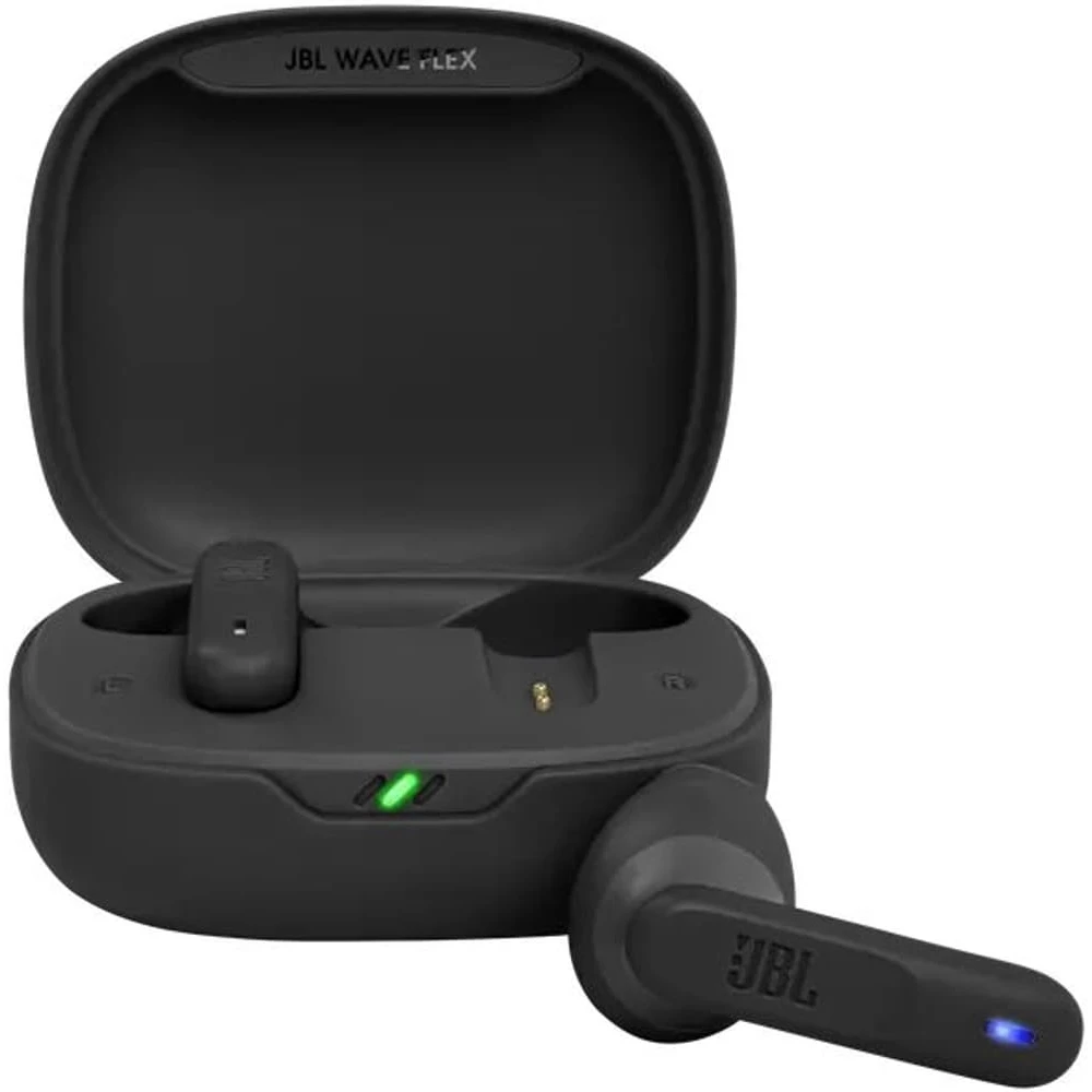 JBL Wave Flex TWS deep bass - kabellose Bluetooth-Kopfhörer in-ear - Schwarz