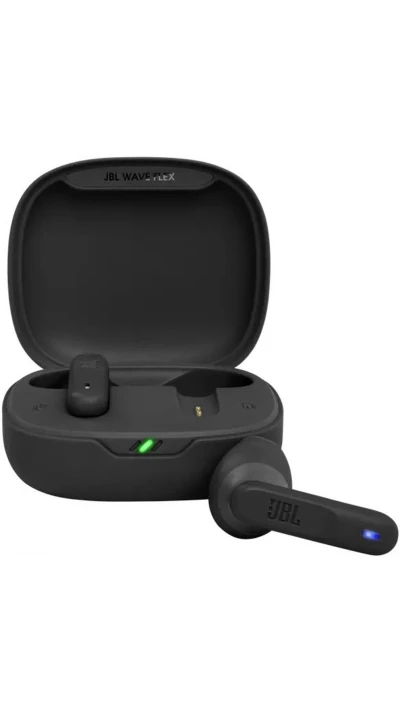 JBL Wave Flex TWS deep bass - kabellose Bluetooth-Kopfhörer in-ear - Schwarz
