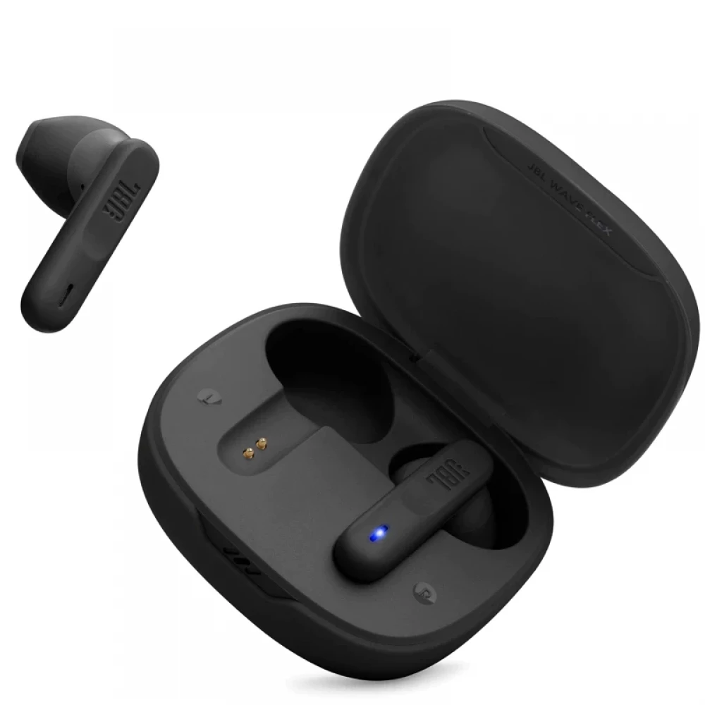 JBL Wave Flex TWS deep bass - kabellose Bluetooth-Kopfhörer in-ear - Schwarz