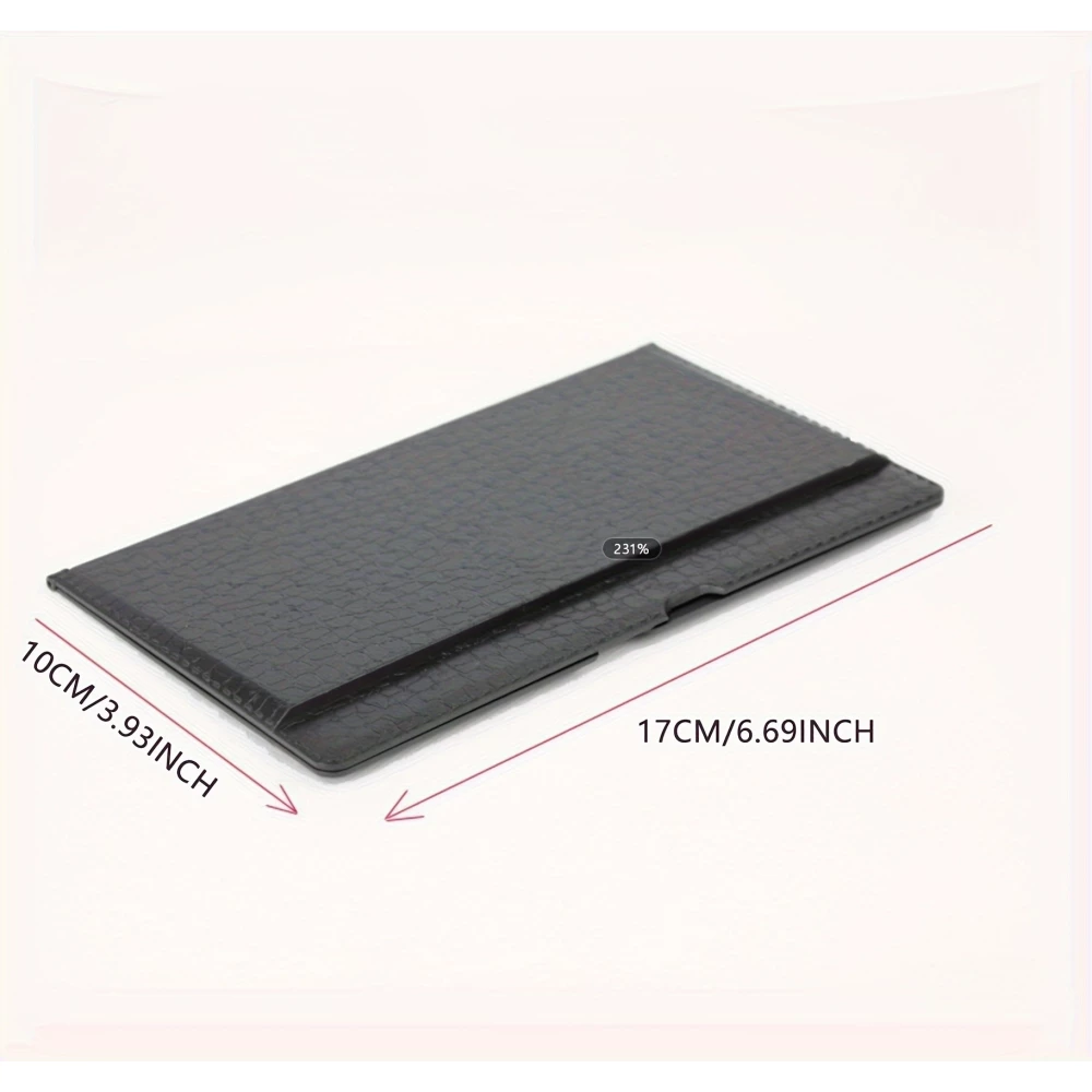 Jeu d'&eacute;checs format portefeuille pliable plat portable ultra compact facile &agrave; ranger avec pi&egrave;ces aimant&eacute;es