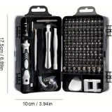 Multifunktionsschraubendreher-Set 115 in 1 mit speziellen Aufsätzen und starker Magnetisierung - Professionelle Werkzeugkiste