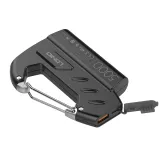 LDNIO Keychain Power Bank 10W 5000mAh - batterie externe avec mousqueton Outdoor - Noir