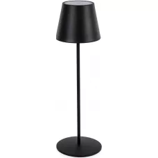 Portable Tischlampe minimalistisches Nordic Design aus Metall - Schwarz
