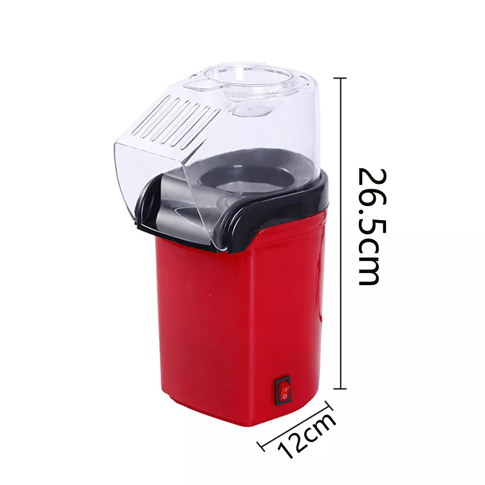 Machine à pop-corn style rétro vintage années 90 Popcorn maker pour la maison - Rouge