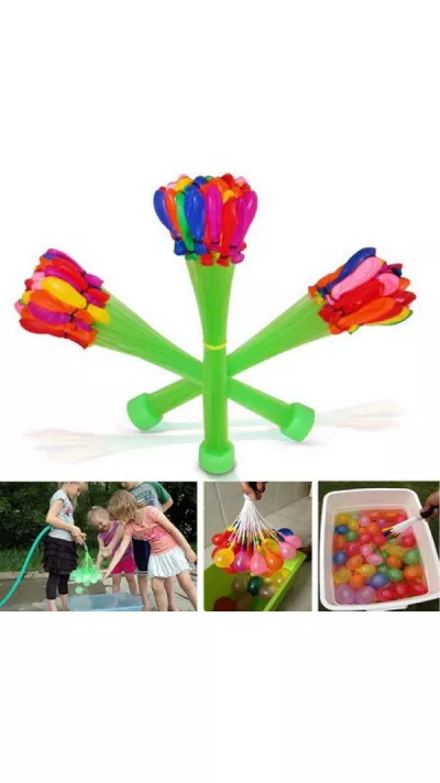 Ballons magiques - Bombes à eau faciles à remplir (111 pièces)