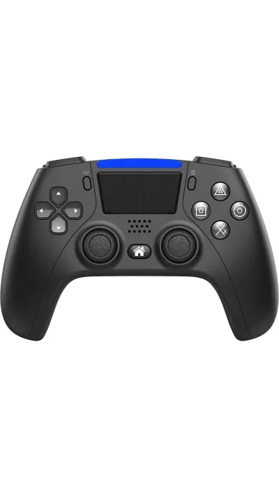 P-02 Bluetooth-Controller für PS4, PC und Android - Schwarz