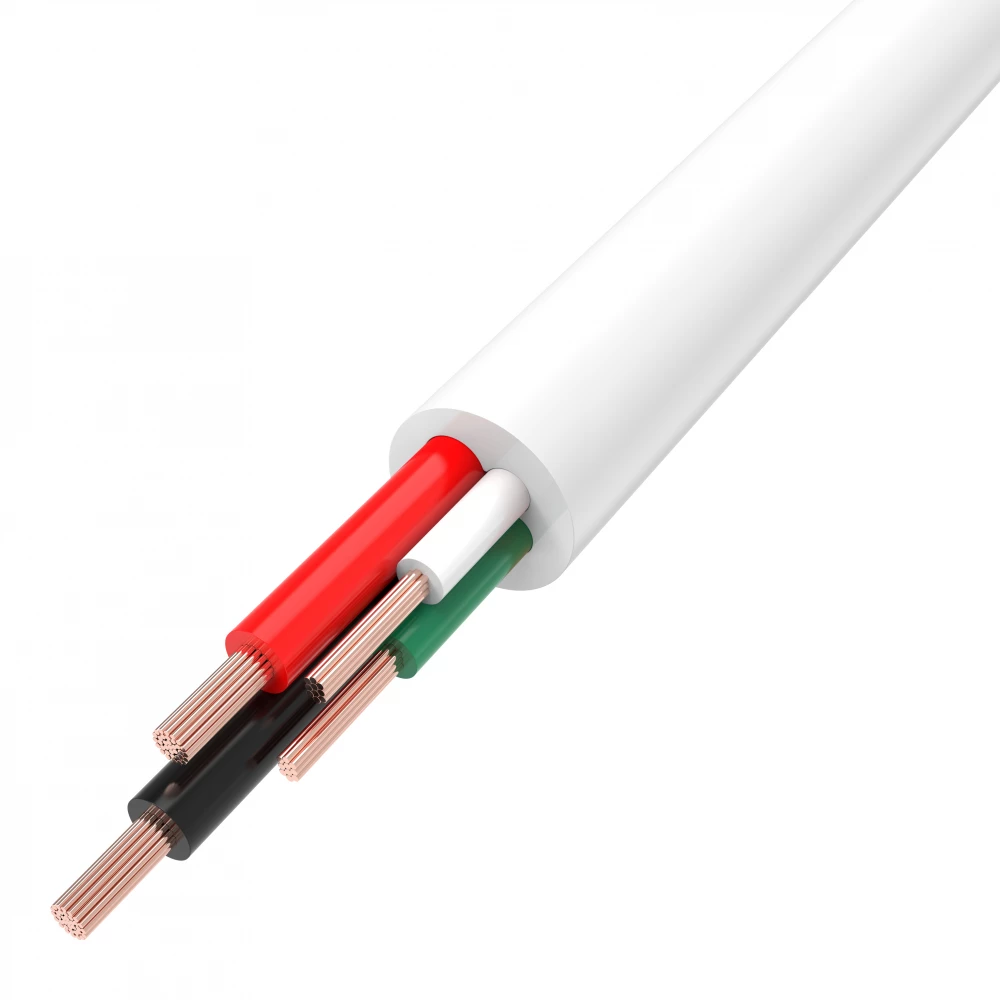 Mini câble chargeur USB-C vers USB-C (50 cm) - PhoneLook - Blanc