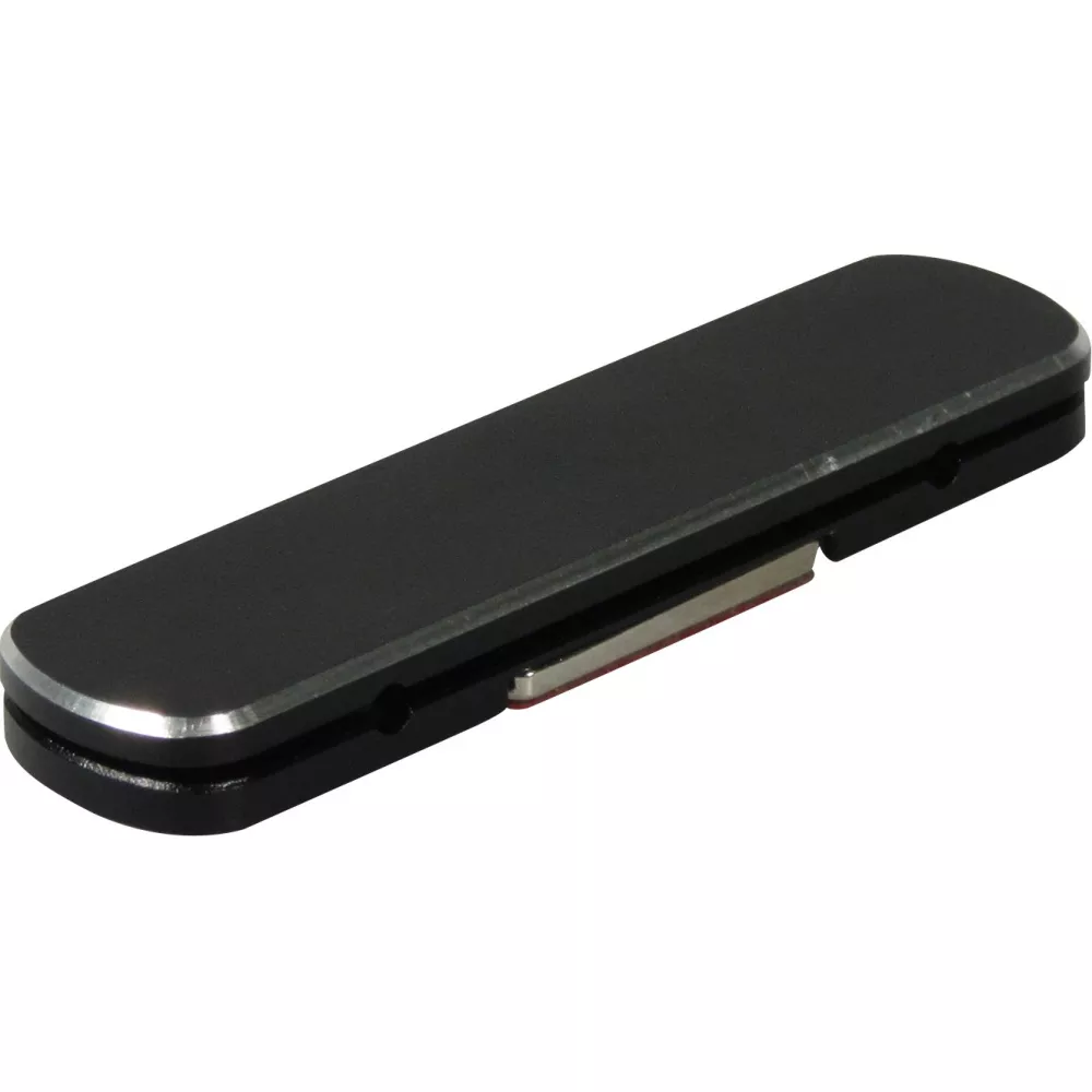 Mini support pliable pour smartphone et tablette en aluminium - Noir