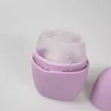 Ice face roller cryothérapie en silicone pour massage anti-âge et fatigue - Violet