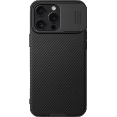 Coque iPhone 16 Pro - Nillkin CamShield Pro Magnetic Case avec MagSafe - Noir