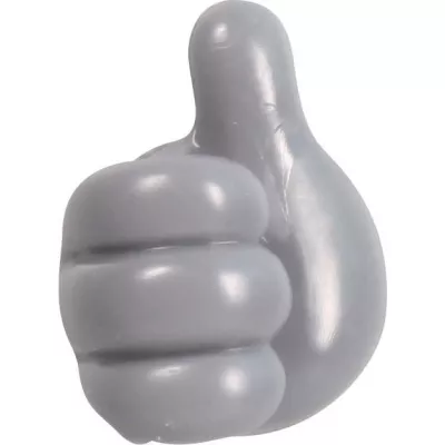 Witzige Silikon Kabel Organizer Thumbs-Up für Ladekabel, Schlüssel u.m. - Grau