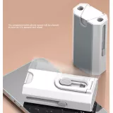 Outil de nettoyage 8 en 1 pour écouteurs (AirPods), téléphone et clavier - Blanc
