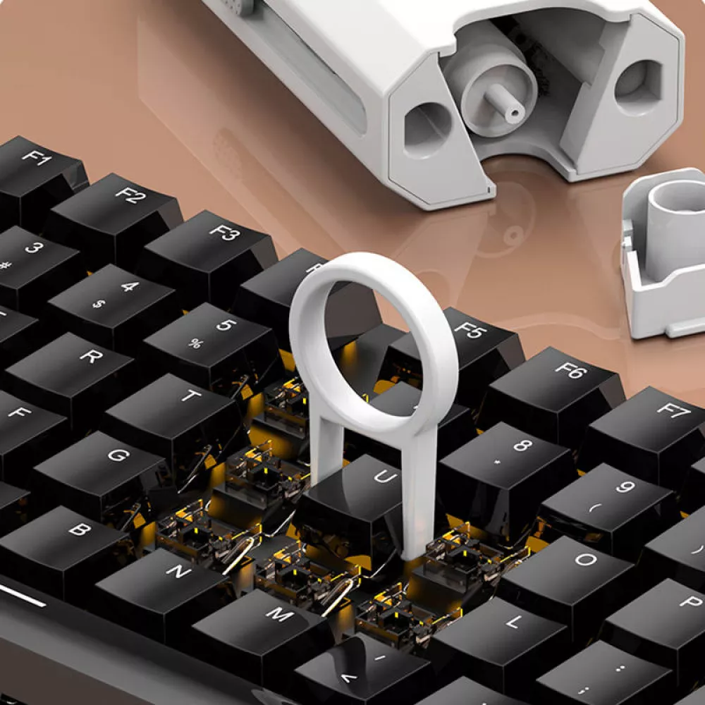 Outil de nettoyage 8 en 1 pour écouteurs (AirPods), téléphone et clavier - Blanc