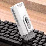 Outil de nettoyage 8 en 1 pour écouteurs (AirPods), téléphone et clavier - Blanc