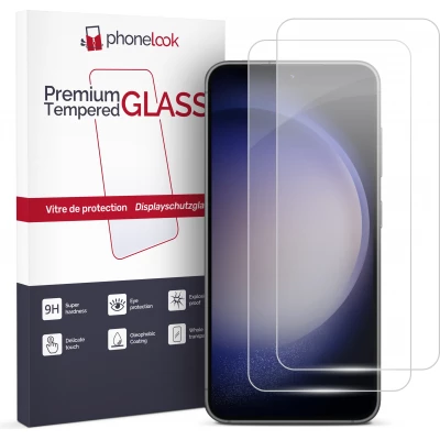 Pack de 2 vitres de protection d'écran en verre trempé - Galaxy S23