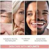 Pack de 4 masques hydratants bio-collagène acide hyaluronique nicotinamide tous types de peau