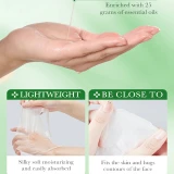 Pack de 8 masques en tissu aloe vera hydratants et raffermissants avec acide hyaluronique sans alcool