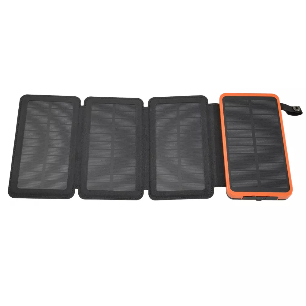 Panneau solaire pliable batterie externe Power Bank 20000 mAh - Orange