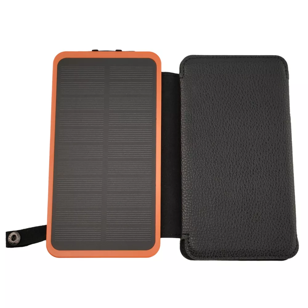 Panneau solaire pliable batterie externe Power Bank 20000 mAh - Orange