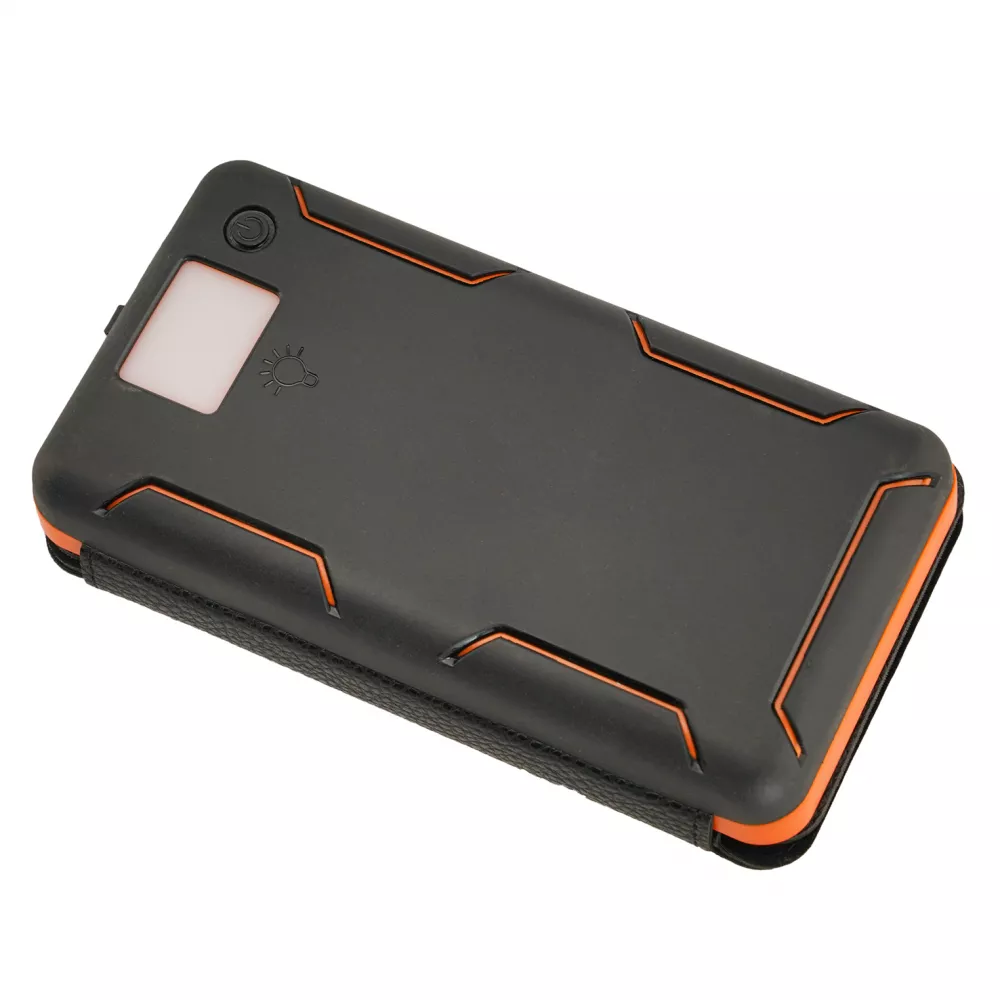 Panneau solaire pliable batterie externe Power Bank 20000 mAh - Orange