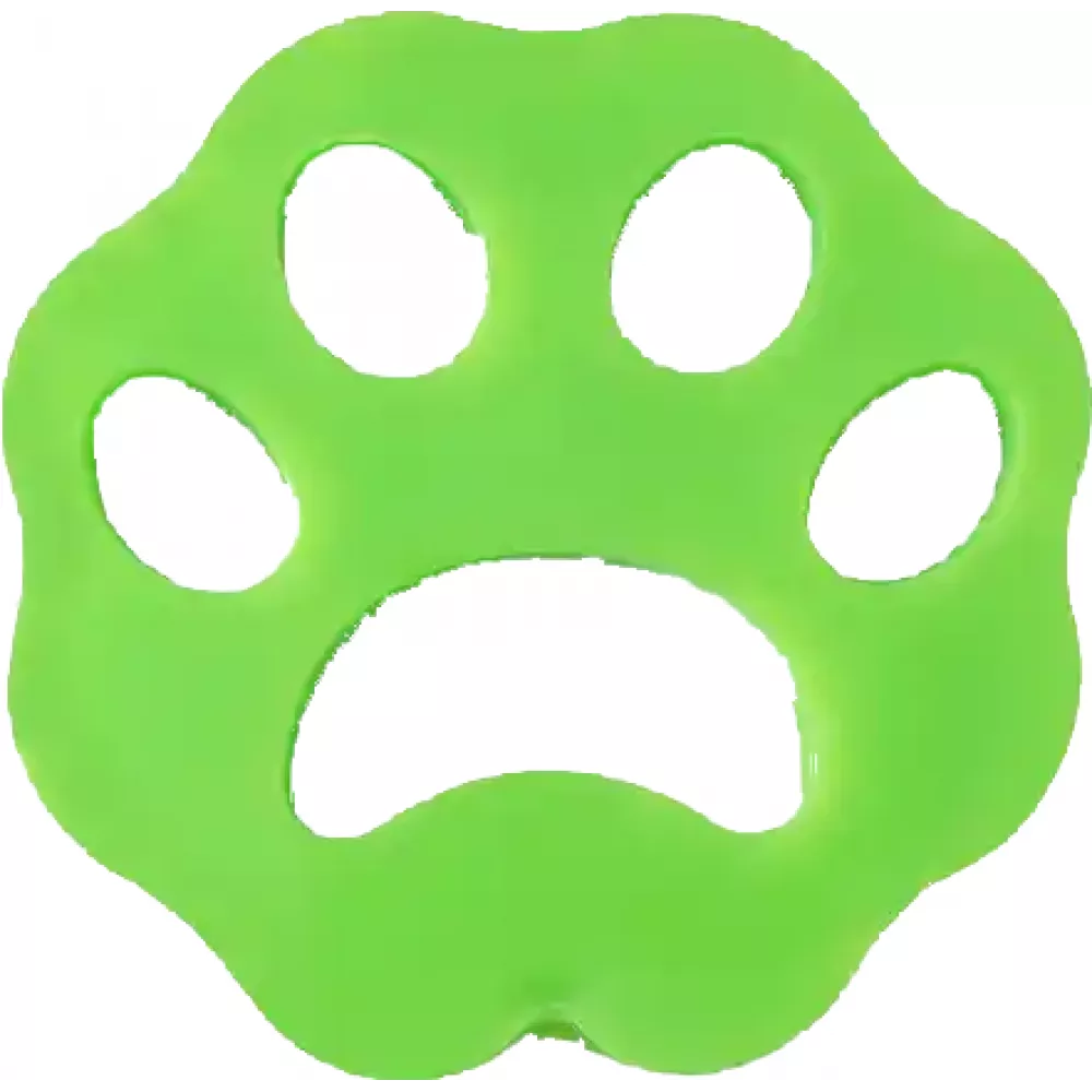 Patte adhésive enlève poils d'animaux - Vert