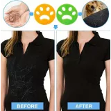 Patte adhésive enlève poils d'animaux - Vert