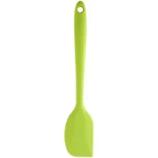 Petite spatule en silicone souple - Spatule de cuisine résistante à la chaleur pour pâtisserie - Vert