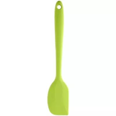 Petite spatule en silicone souple - Spatule de cuisine résistante à la chaleur pour pâtisserie - Vert