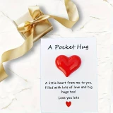 Pocket Hug Niedliche kleine Grusskarte für wohltuhende Grüsse