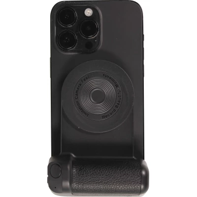 Poignée de caméra porte photo MagSafe iPhone avec déclencheur Bluetooth - Noir