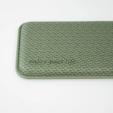 Porte-cartes magnétique wallet effet carbone - Compatible avec Apple MagSafe - Vert