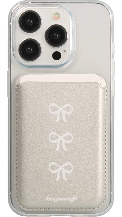 Porte-cartes premium magn&eacute;tique avec aimants forts - Compatible avec Apple MagSafe  - Design nr 10