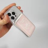 Porte-cartes premium magnétique avec aimants forts - Compatible avec Apple MagSafe  - Design nr 11