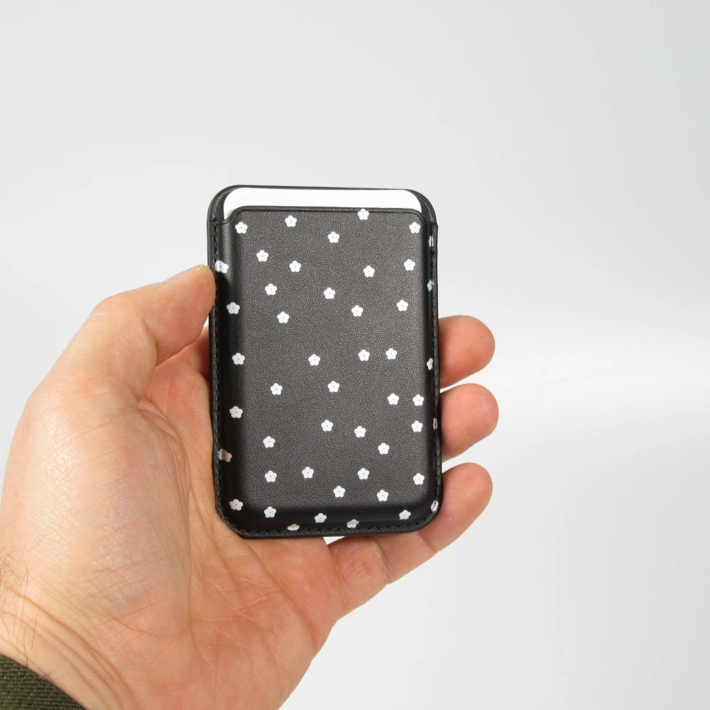 Porte-cartes premium magnétique avec aimants forts - Compatible avec Apple MagSafe  - Design nr 3