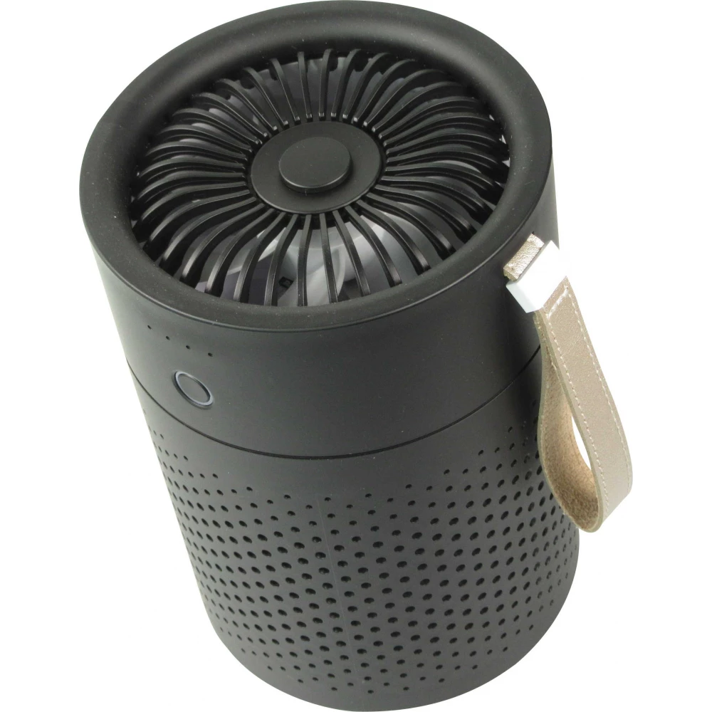 Stylischer + moderner Luftreiniger AirProtect 24W mit eleganter Schlaufe & USB-C - Schwarz